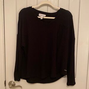 Black Calvin Klein Long Sleeve